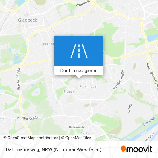 Dahlmannsweg Karte