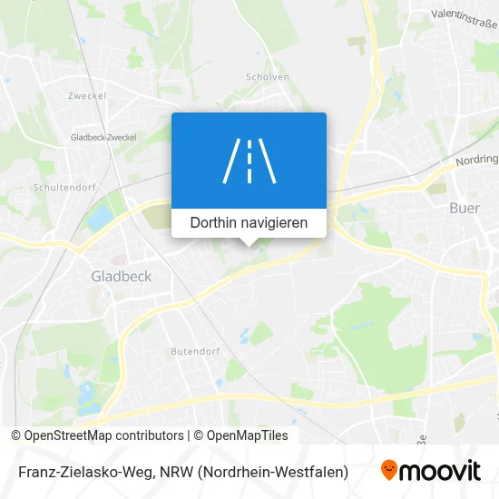 Franz-Zielasko-Weg Karte