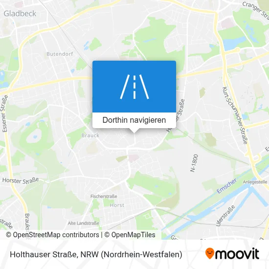 Holthauser Straße Karte