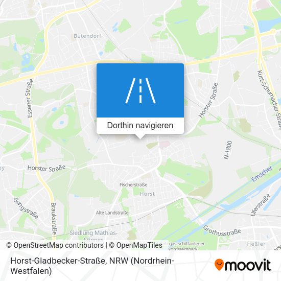 Horst-Gladbecker-Straße Karte