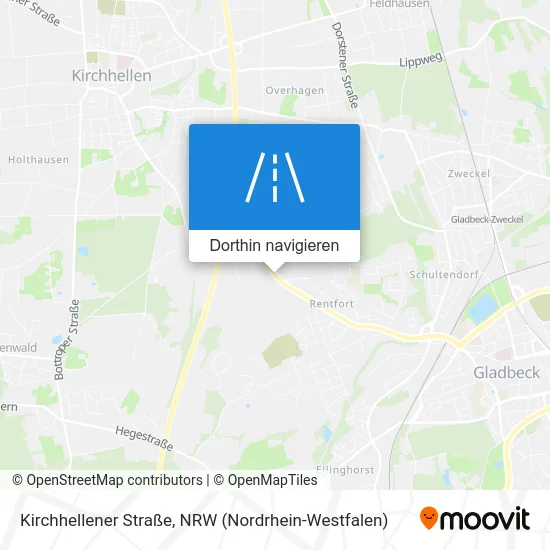 Kirchhellener Straße Karte