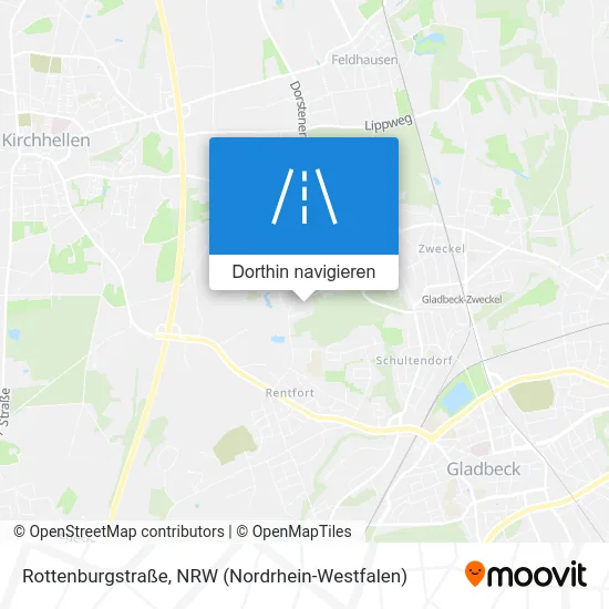 Rottenburgstraße Karte