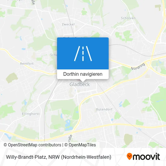 Willy-Brandt-Platz Karte