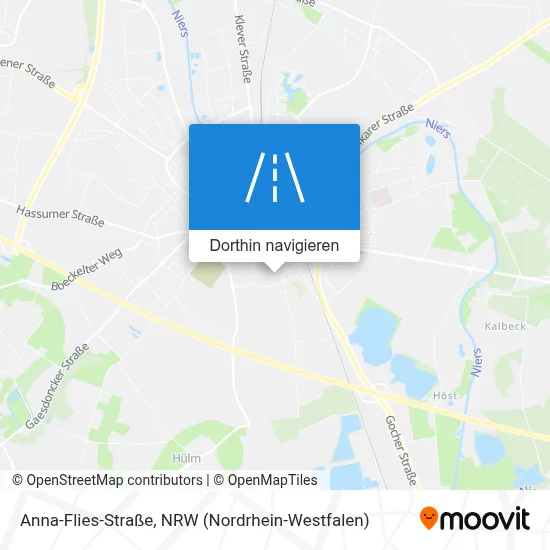 Anna-Flies-Straße Karte