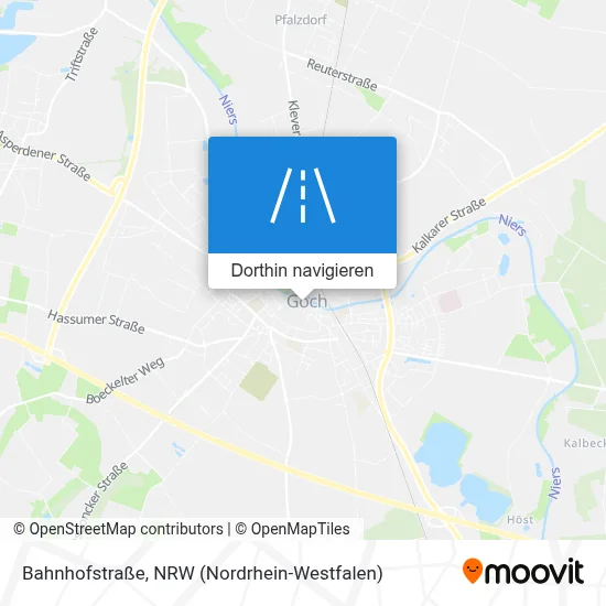 Bahnhofstraße Karte