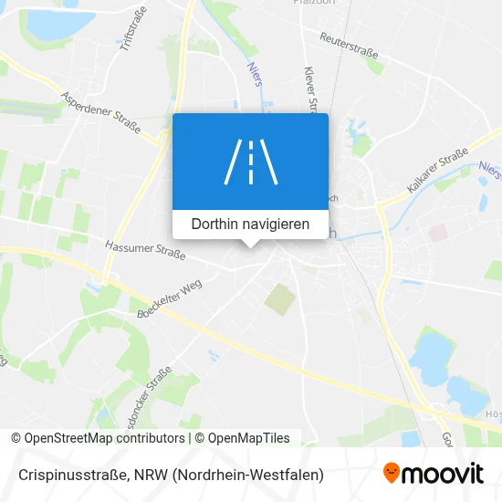 Crispinusstraße Karte
