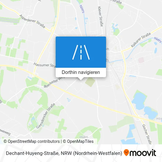Dechant-Huyeng-Straße Karte