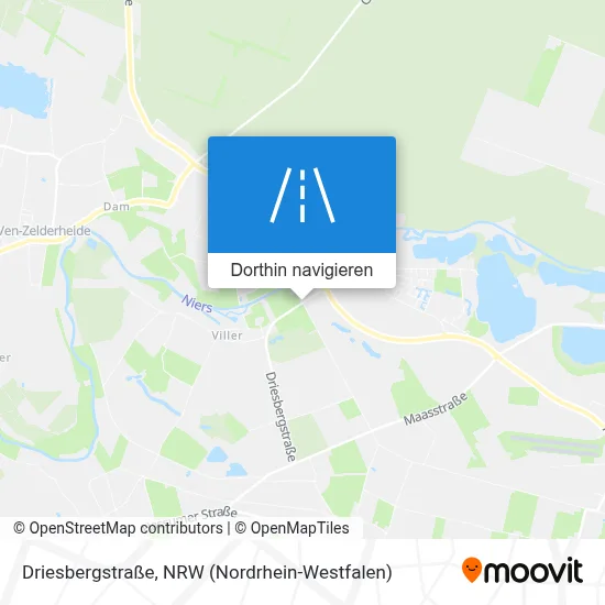 Driesbergstraße Karte