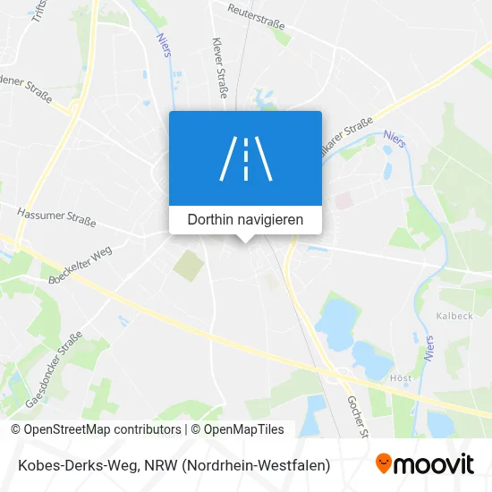 Kobes-Derks-Weg Karte
