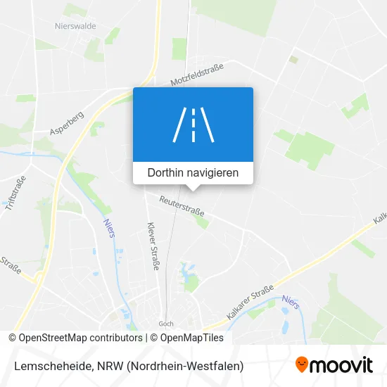 Lemscheheide Karte