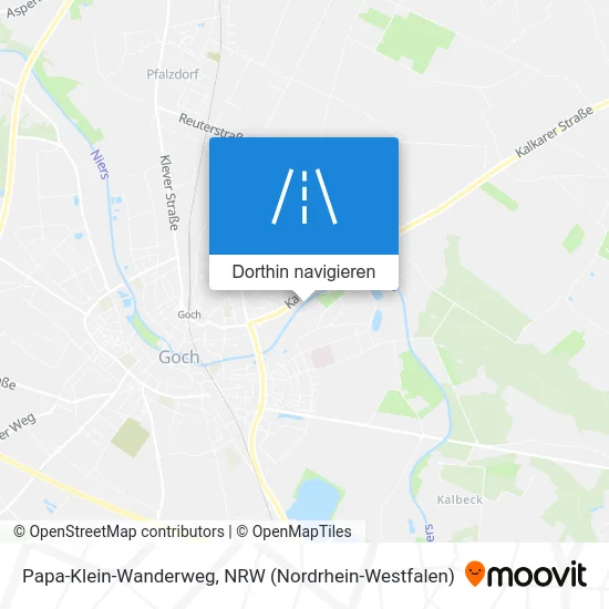 Papa-Klein-Wanderweg Karte