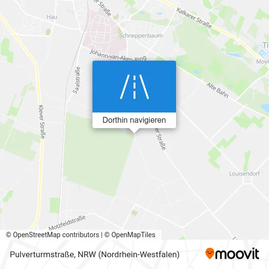 Pulverturmstraße Karte