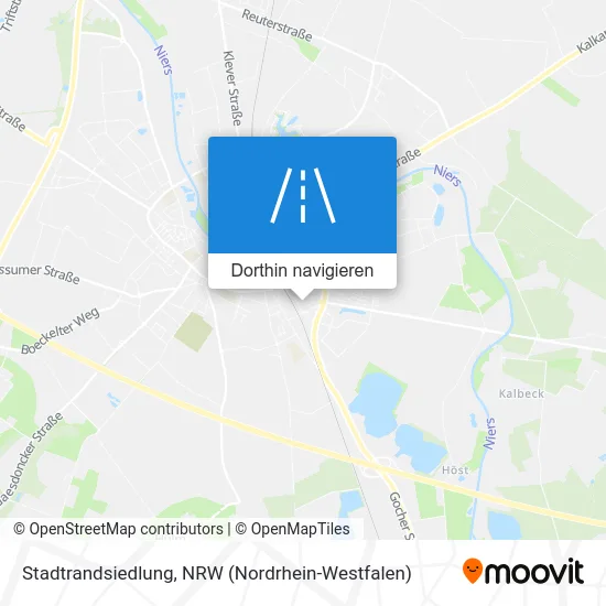 Stadtrandsiedlung Karte