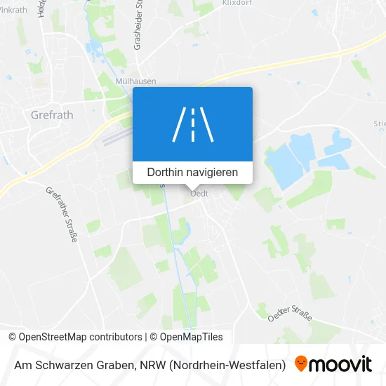 Am Schwarzen Graben Karte