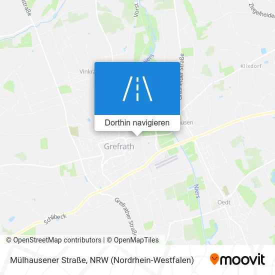 Mülhausener Straße Karte