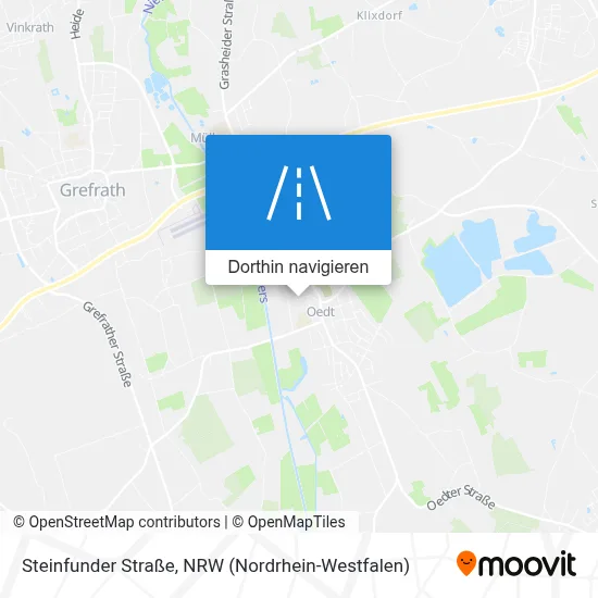 Steinfunder Straße Karte