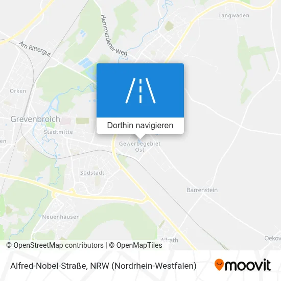 Alfred-Nobel-Straße Karte
