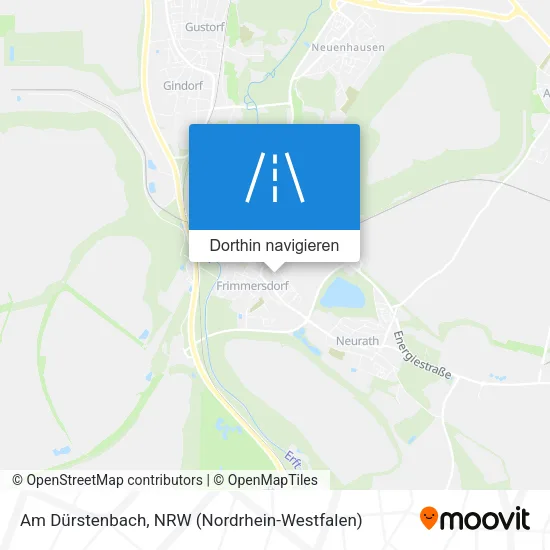 Am Dürstenbach Karte