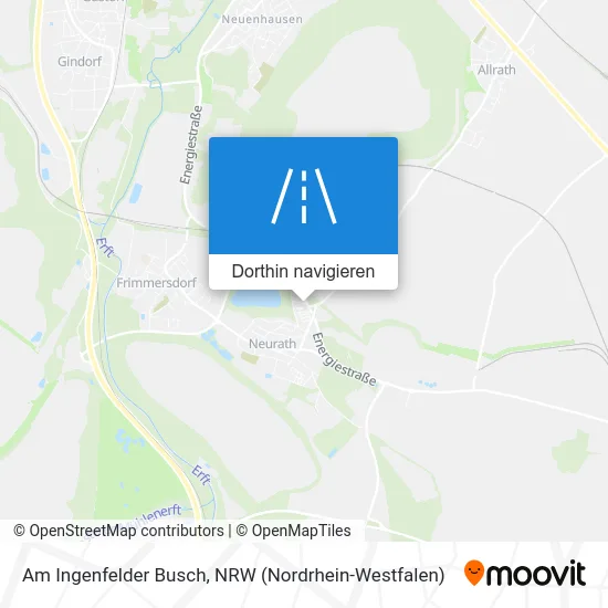 Am Ingenfelder Busch Karte