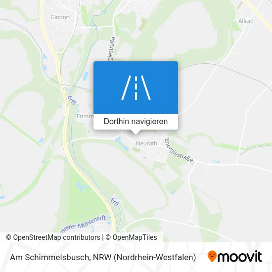 Am Schimmelsbusch Karte