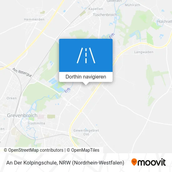 An Der Kolpingschule Karte