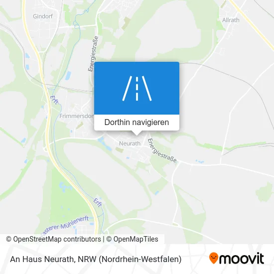 An Haus Neurath Karte