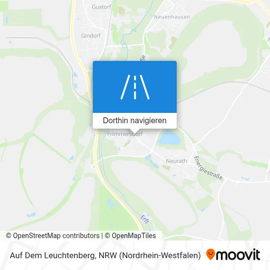 Auf Dem Leuchtenberg Karte