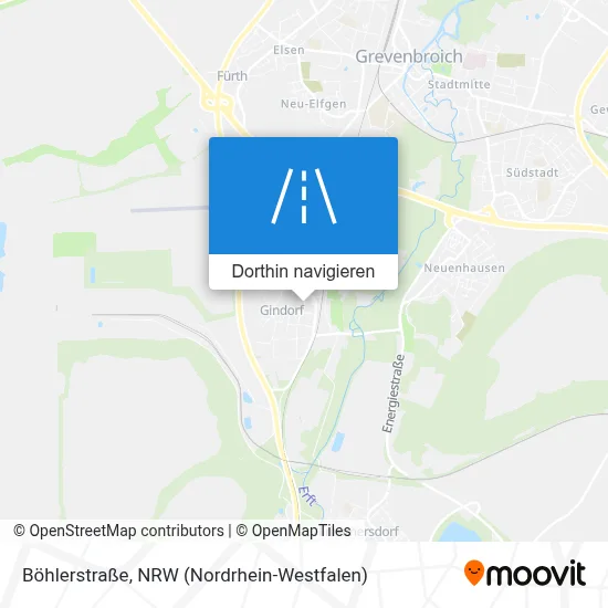 Böhlerstraße Karte