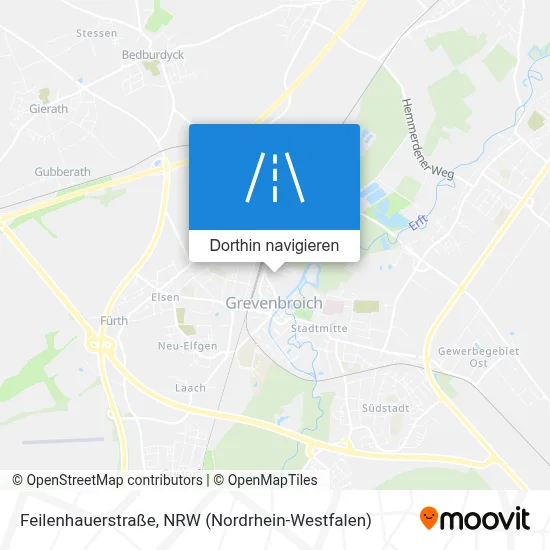 Feilenhauerstraße Karte