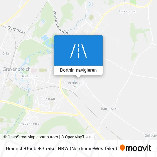 Heinrich-Goebel-Straße Karte