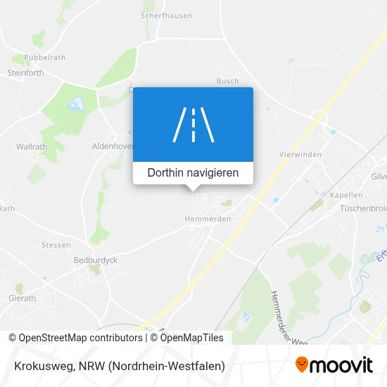 Krokusweg Karte