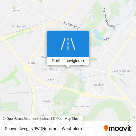 Schweidweg Karte