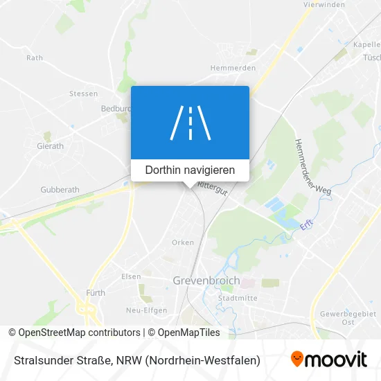 Stralsunder Straße Karte