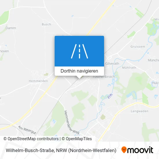 Wilhelm-Busch-Straße Karte