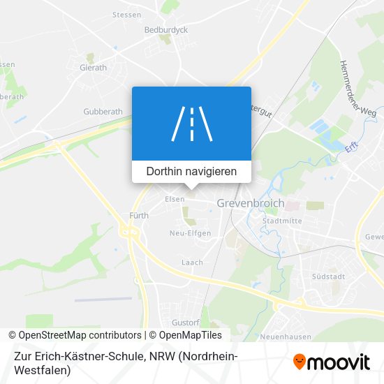 Zur Erich-Kästner-Schule Karte