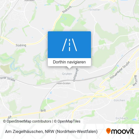 Am Ziegelhäuschen Karte