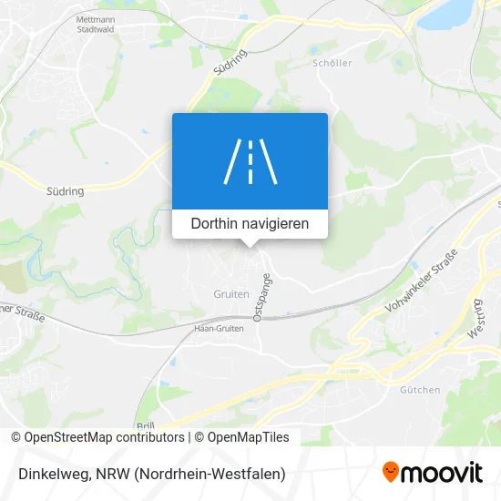 Dinkelweg Karte