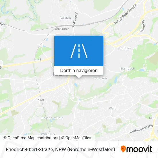 Friedrich-Ebert-Straße Karte