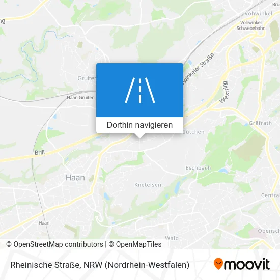 Rheinische Straße Karte