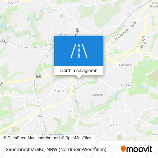 Sauerbruchstraße Karte