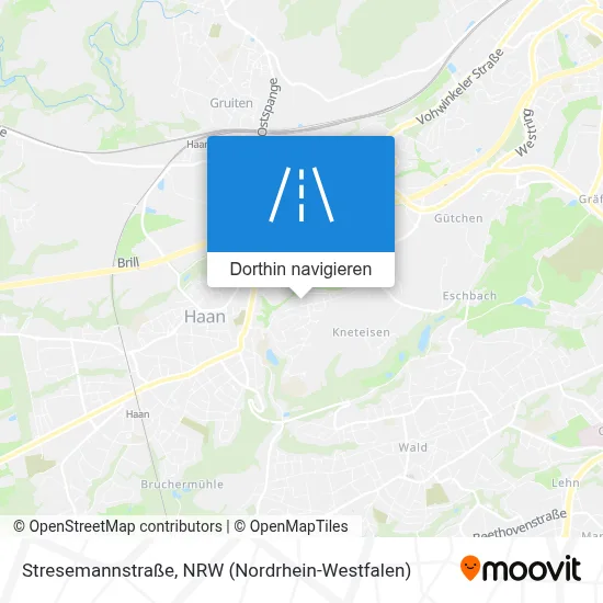 Stresemannstraße Karte