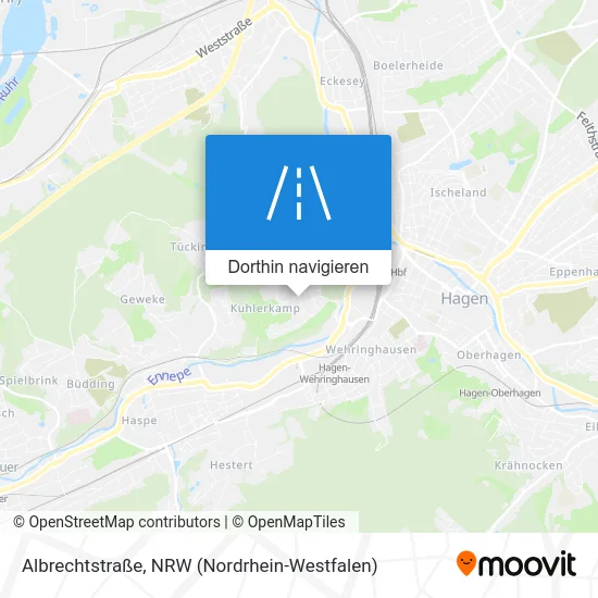 Albrechtstraße Karte