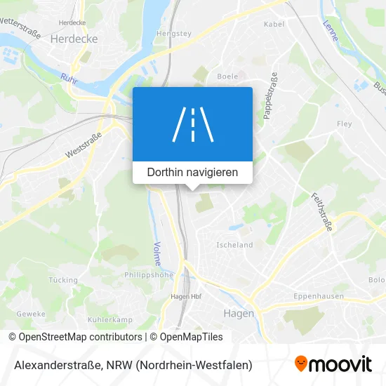 Alexanderstraße Karte