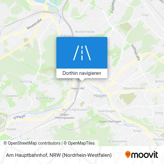 Am Hauptbahnhof Karte