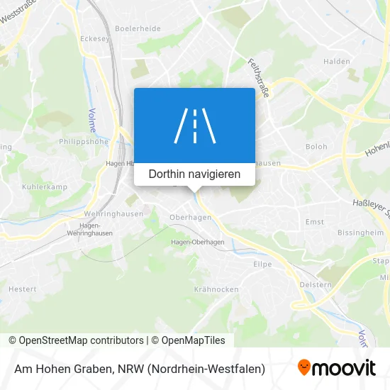 Am Hohen Graben Karte