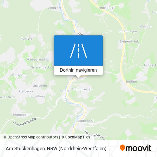 Am Stuckenhagen Karte