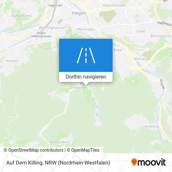 Auf Dem Killing Karte