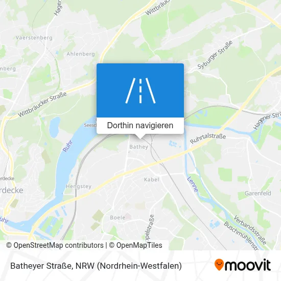 Batheyer Straße Karte