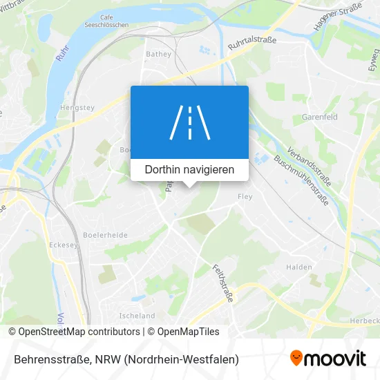 Behrensstraße Karte