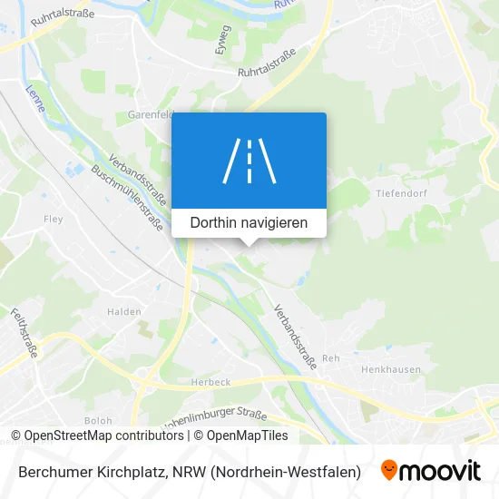 Berchumer Kirchplatz Karte